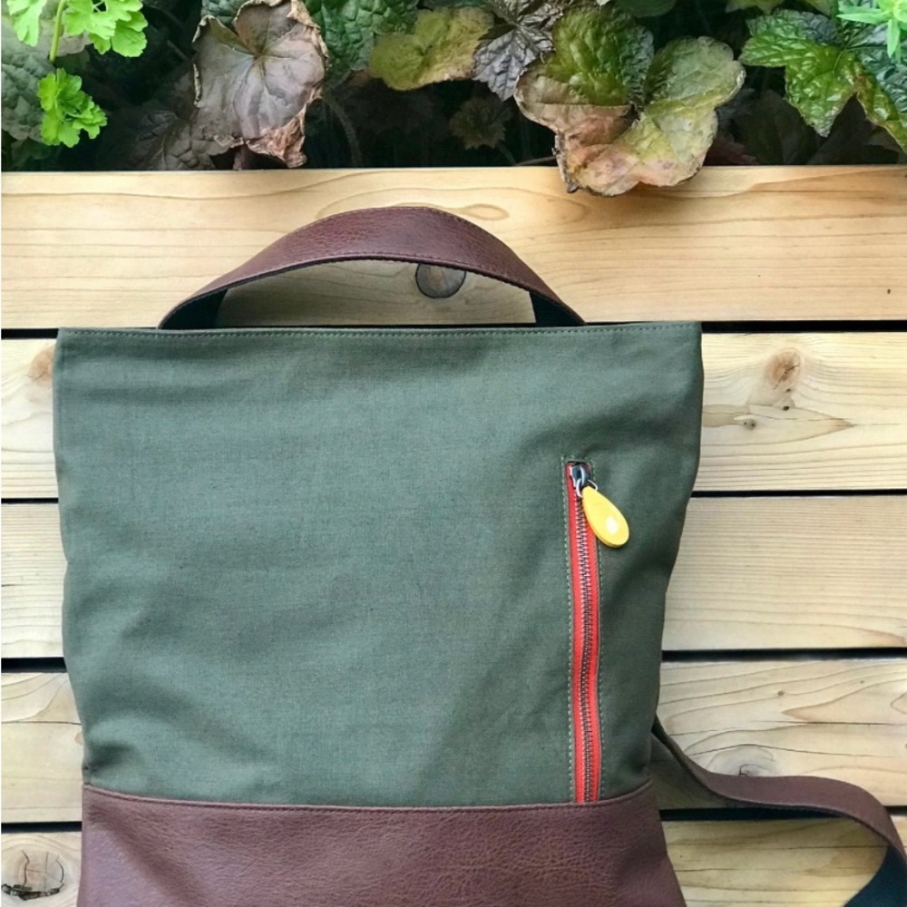 3 in 1 convertible backpack, tote, crossbody bag